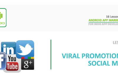 Android App Marketing – Lesson 11 – Promoting Your App Through Social Media