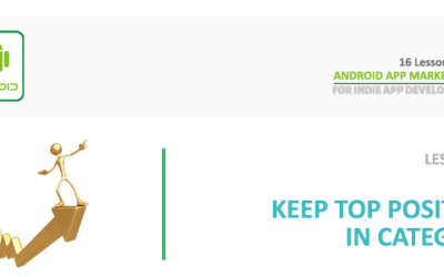 Android App Marketing – Lesson 16 – Keep Top in Category Ranking