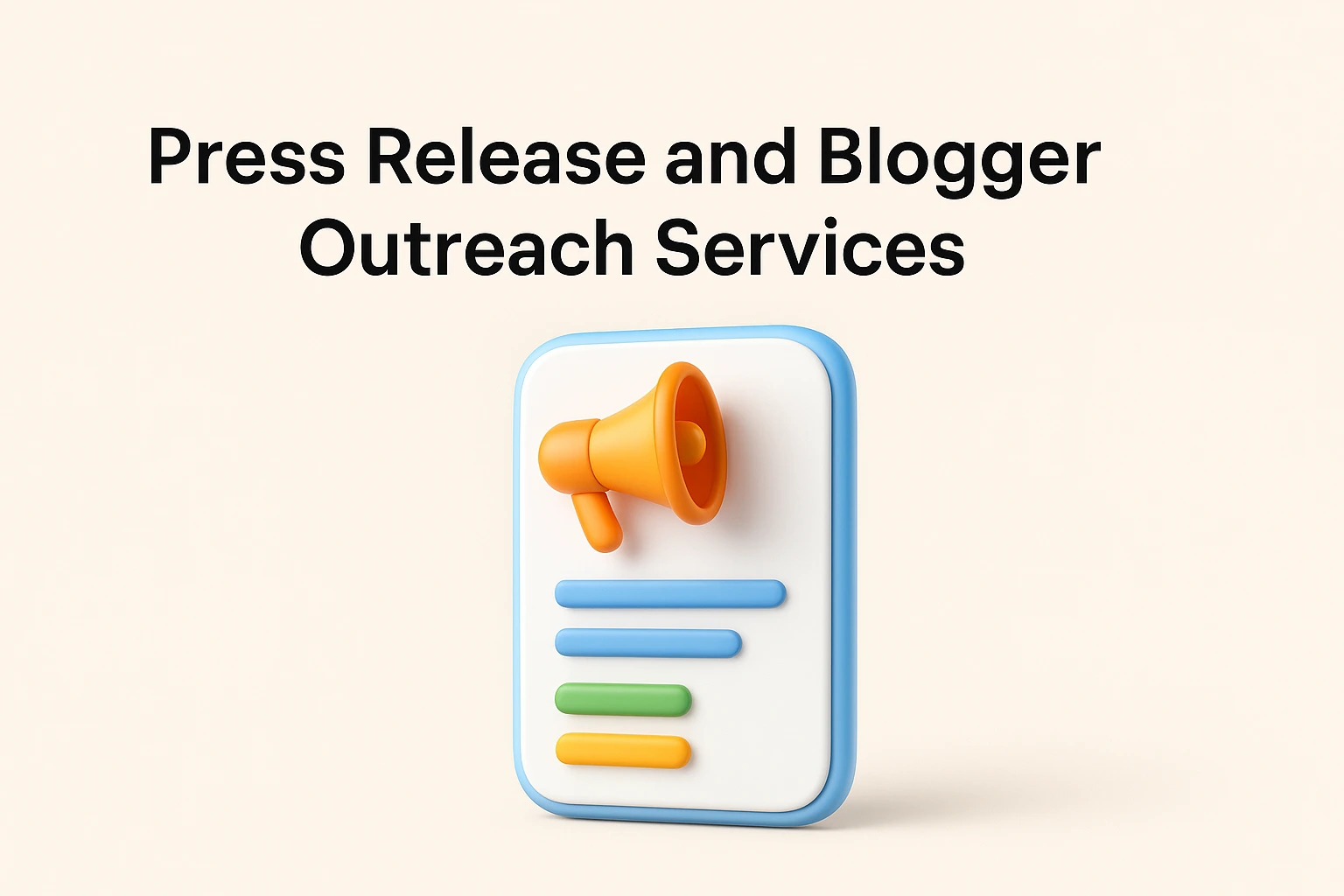Press release and Blogger outreach services for App Growth