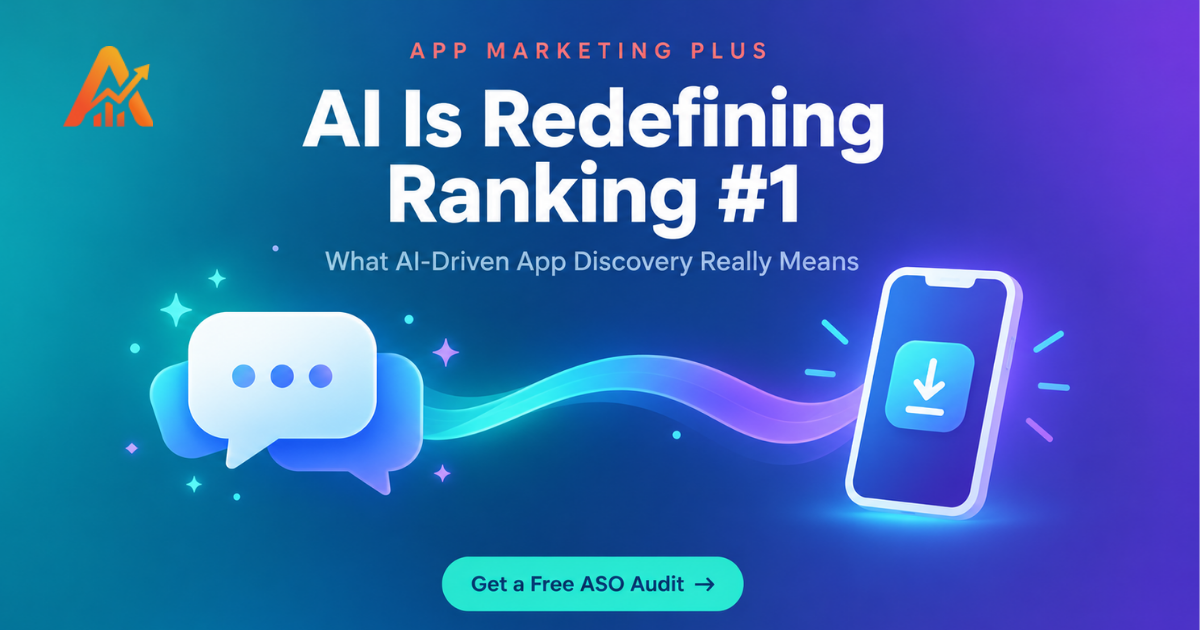 AI-driven app discovery changing what ranking number one means – AppMarketingPlus AI-driven app discovery changing what ranking number one means - AppMarketingPlus